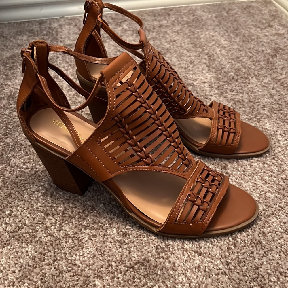 Brown heels